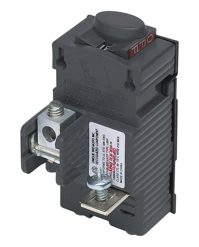 Connecticut Electric UBIP 30 amps Standard Single Pole Circuit Breaker VPKUBIP130