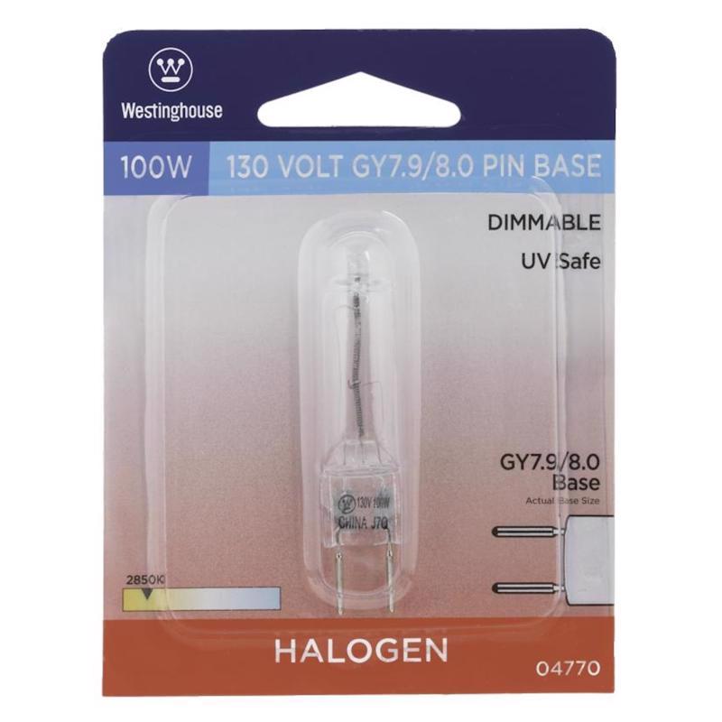 Westinghouse 100 W T4 Decorative Halogen Bulb 1400 lm Bright White 0477000 1 pk