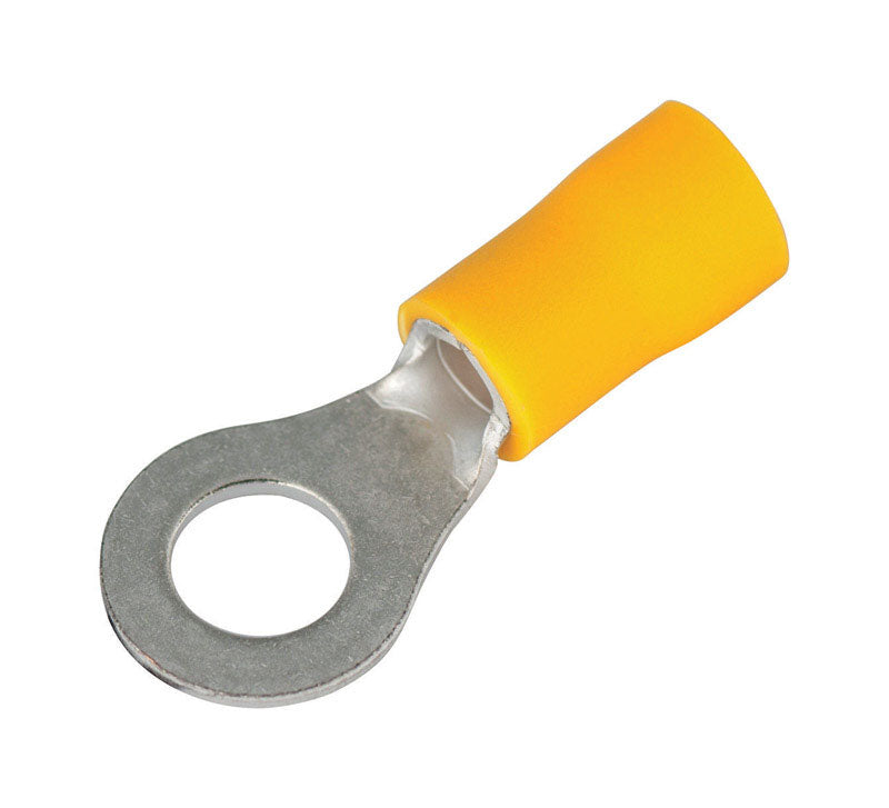 Gardner Bender 12-10 Ga. Insulated Wire Ring Terminal Yellow 20-107 14 pk