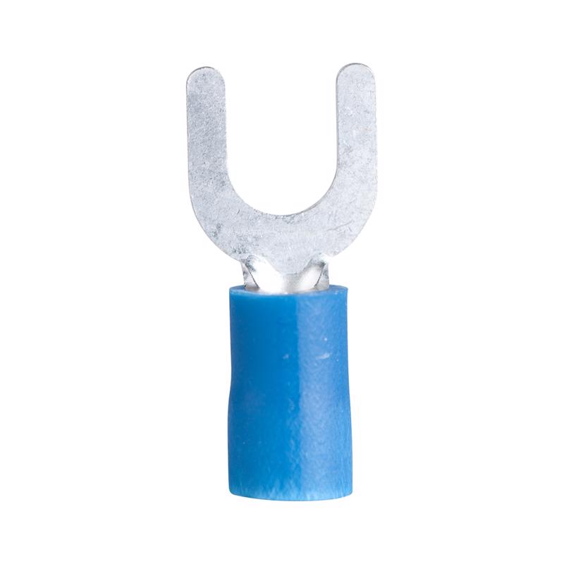 Gardner Bender 16-14 Ga. Insulated Wire Spade Terminal Blue 20-114 20 pk