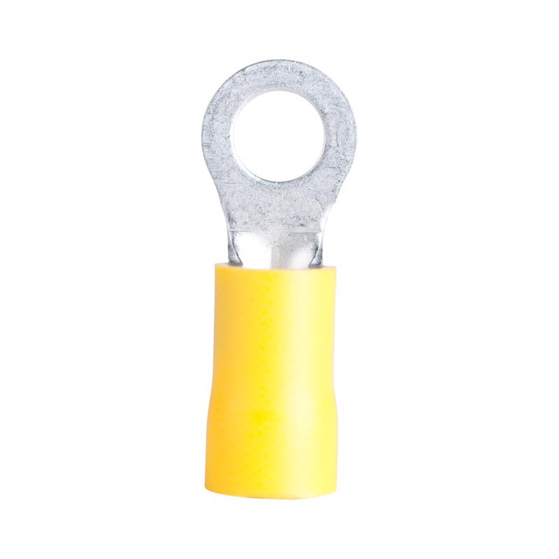 Gardner Bender 4 Ga. Insulated Wire Ring Terminal Yellow 14-099 4 pk