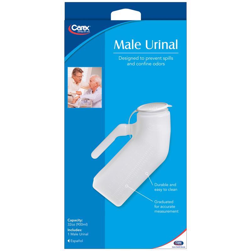 Carex Health Brands White Male Urinal 32 oz FGP70700 0000 1 pk