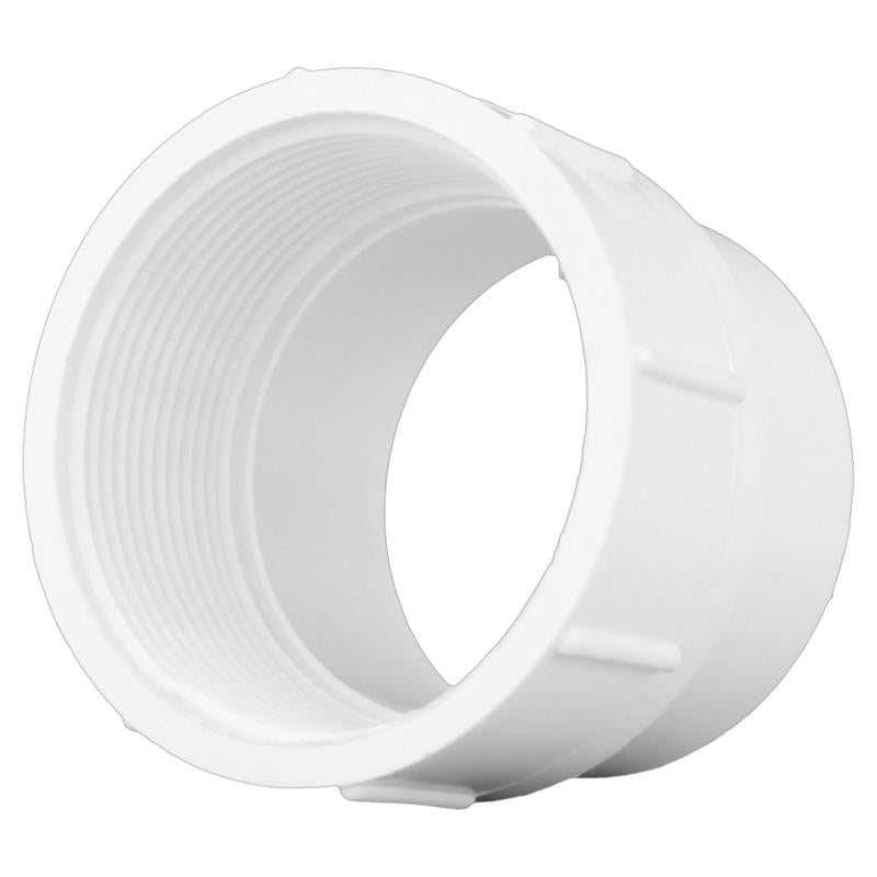 Charlotte Pipe 6 in. Spigot X 6 in. FPT PVC Pipe Adapter PVC00105 1400
