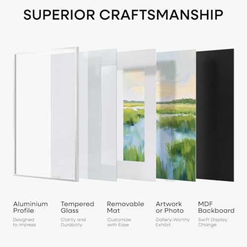 20x27 White Picture Frame