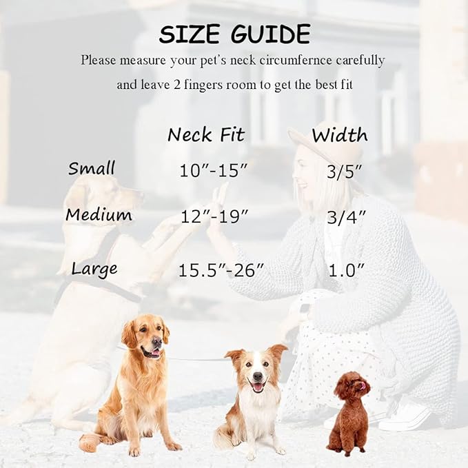 Soft Cotton Dog Collar with Metal Buckle Adjustable Heavy Duty Comfy Corduroy Collars for Small Medium Large Dogs,Rosy Pink,Medium
