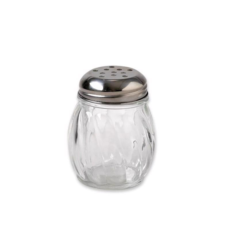 Gemco Clear/Silver Glass/Stainless Steel Cheese Shaker 5 oz 5078568