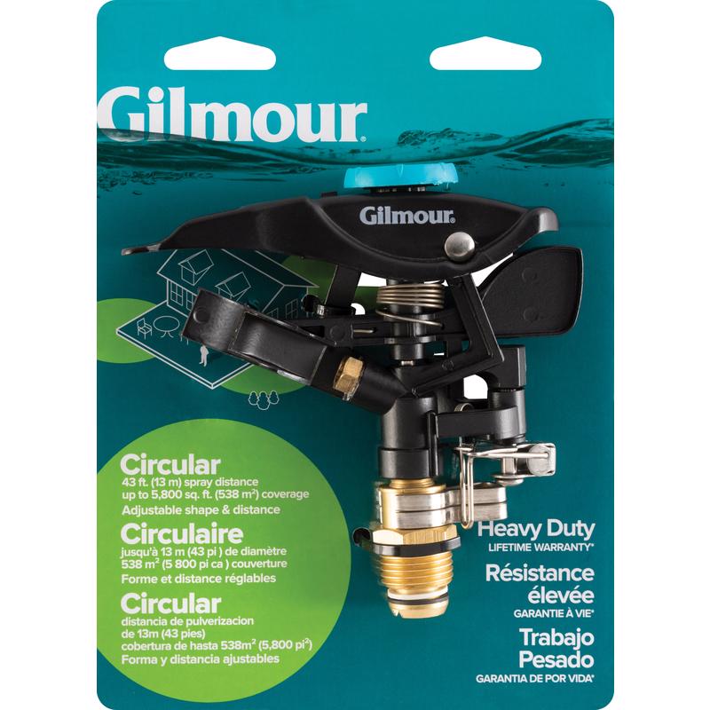 Gilmour Impulse Sprinkler 5800 sq ft 801673-4002 1 pk