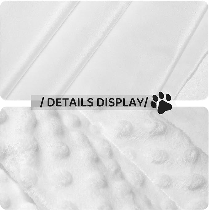 Double Sided Pet Bed Blanket for Added Cushion Warmth, Green Camouflage Army Camo, Reversible Cover with Textured Dot Surface for Existing Beds Standalone Mat