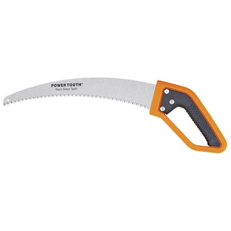 Fiskars Power Tooth 15 in. Steel Curved Tree Saw 393440-1001