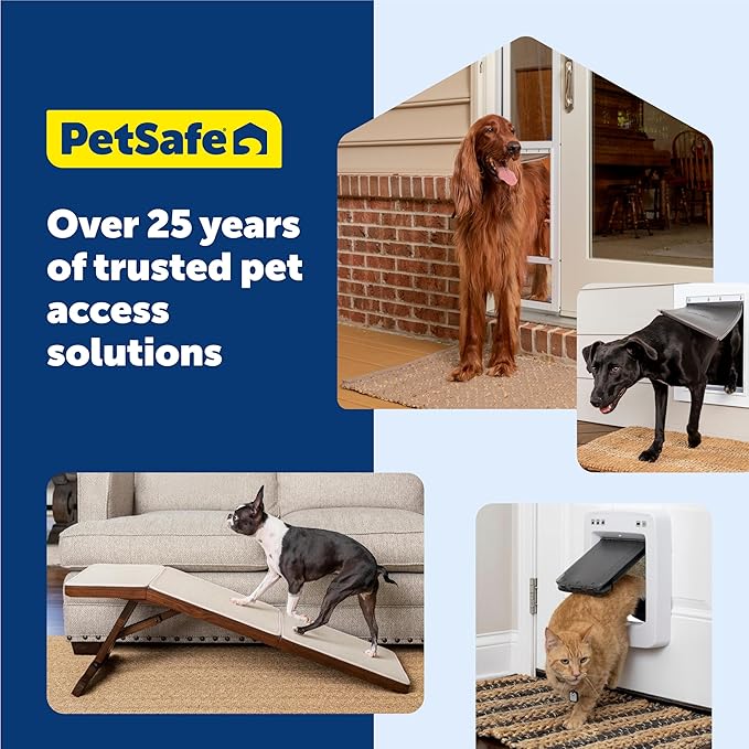 PetSafe Closing Panel Pet Door Cover - Restrict Pet Access - Durable Plastic Cover - Rust-Proof - Easy to Use - Medium