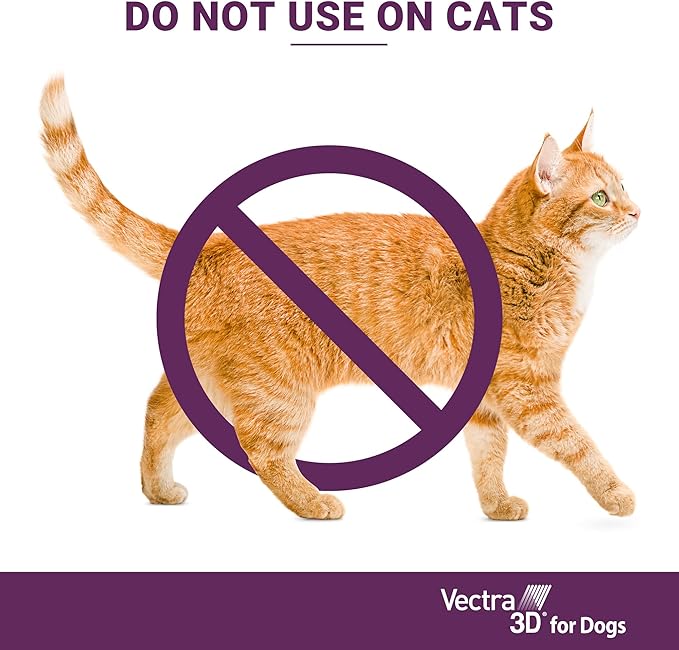 Vectra 3D for Dogs Flea, Tick & Mosquito Treatment & Prevention for Extra Small Dogs (5-10 lbs), 3 month supply