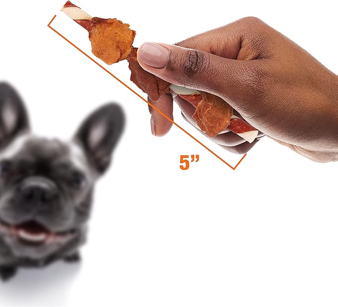Good'n'Fun Triple Flavored Rawhide Kabobs for Dogs, 2 Pack, 4 oz
