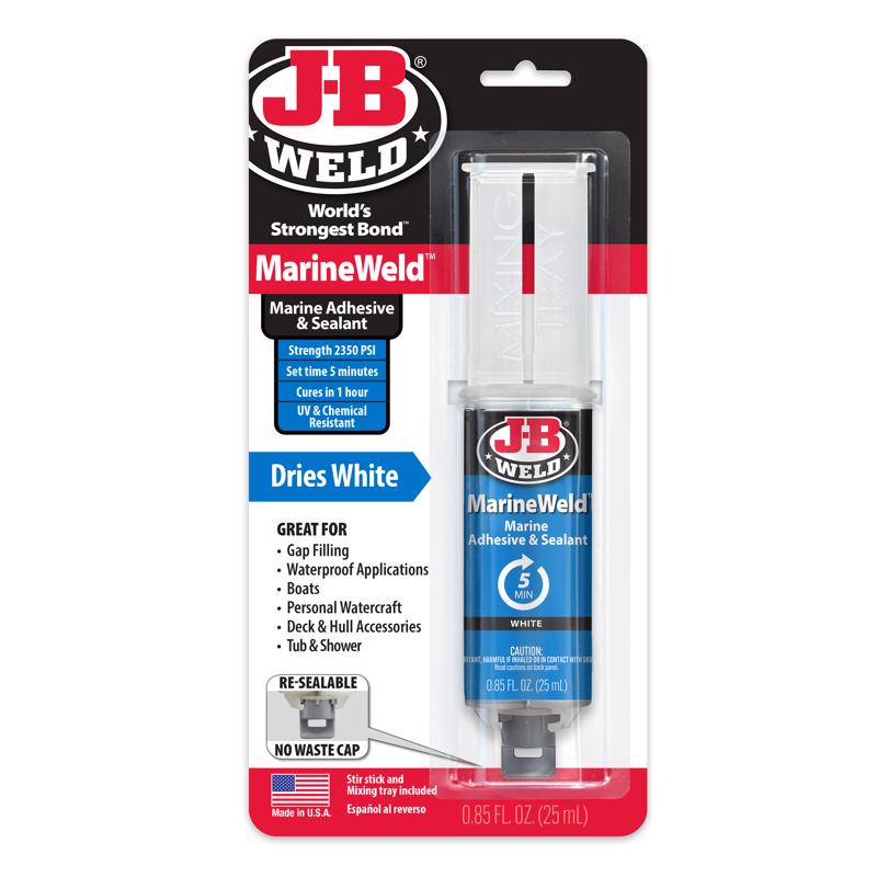 J-B Weld MarineWeld High Strength Marine Adhesive and Sealant Liquid 0.85 oz 50172