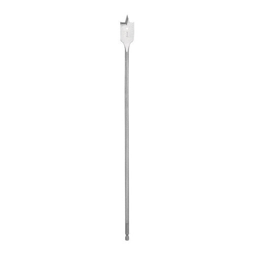 Milwaukee 5/8 in. X 16 in. L High Carbon Steel Flat Boring Bit Quick-Change Hex Shank 48-27-0180 1 pc