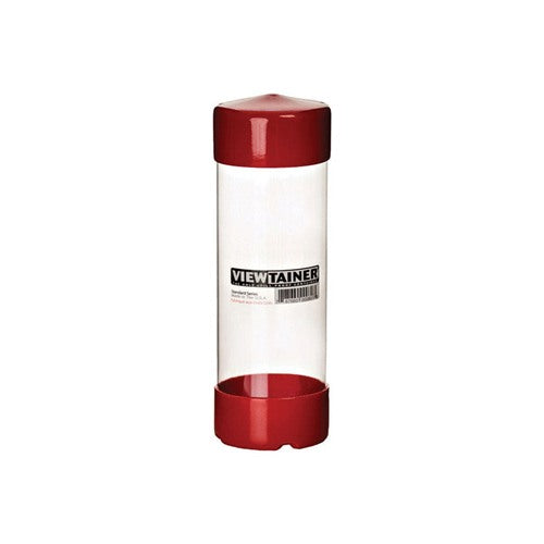 Viewtainer 3 in. W X 8 in. H Slit Top Container Plastic Red CC27508, Pack of 15