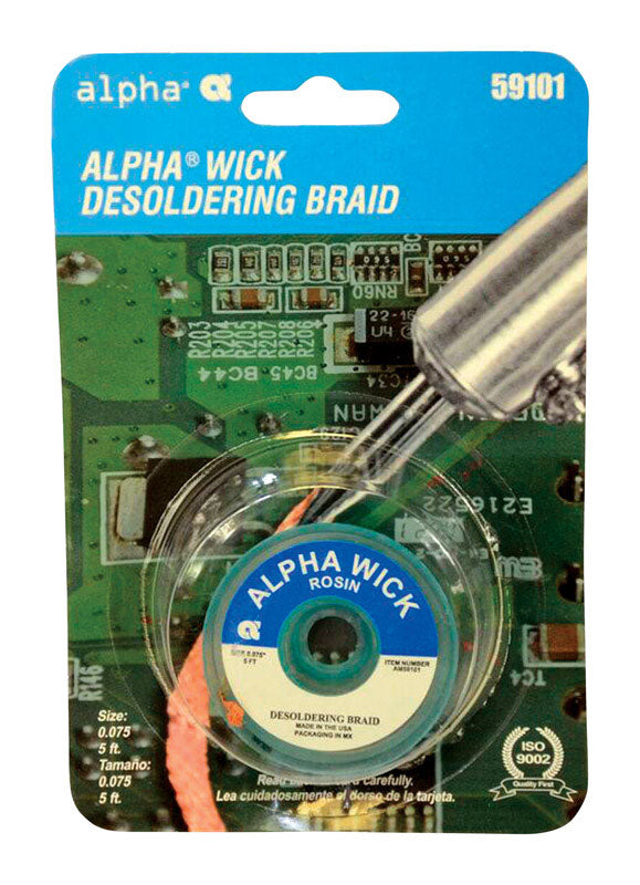 Alpha Fry Wick Desoldering Braid Copper AM59101 1 pc