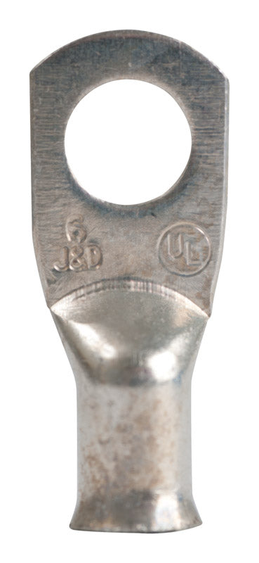 Gardner Bender Xtreme 6 Ga. Insulated Wire Electrical Lug Silver AML-201 2 pk