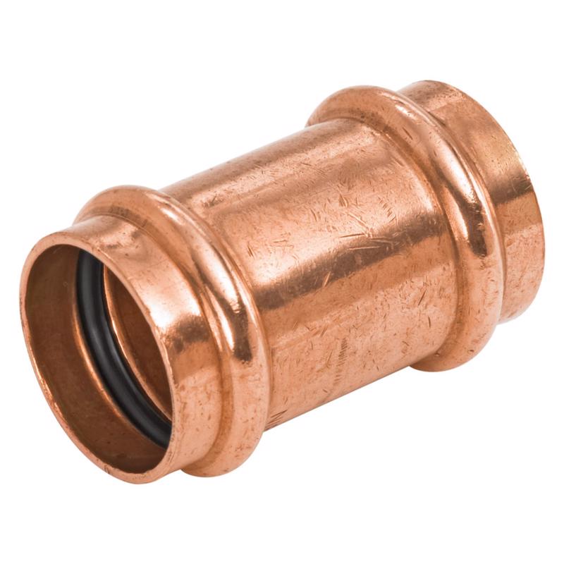 NIBCO 1 in. Press X 1 in. Press Wrought Copper Repair Coupling 9020500PCU