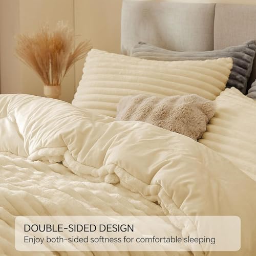 Fleece Full Comforter Set