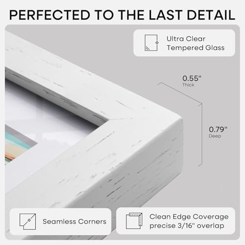 9x12 White Oak Picture Frame