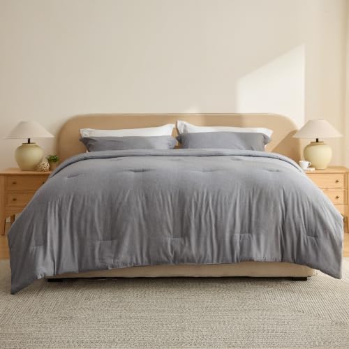 Grey King Size Comforter Set