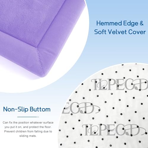 Baby Play Mat for Floor Nursery Muscle Area Rug Playroom Rug 59"x71" Elastic Foam 1.3" Thick Crawling Mat for Babies