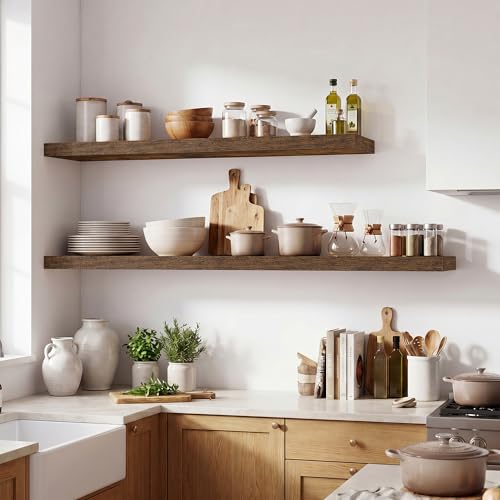 36 Inch Floating Shelves for Wall Set of 2