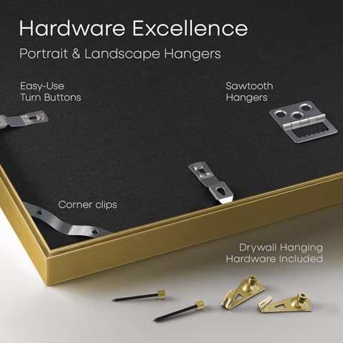 14x20 Gold Diploma Frame (3 Count)