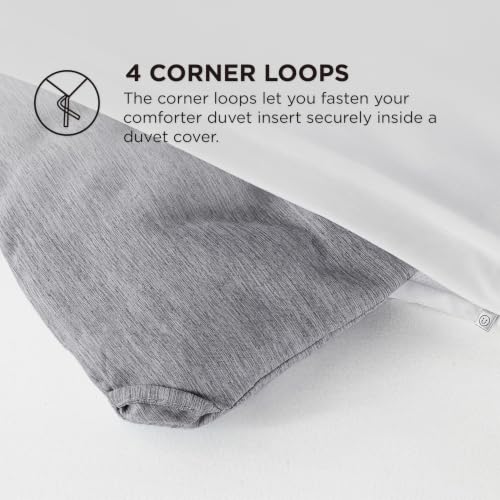 Grey King Size Comforter Set