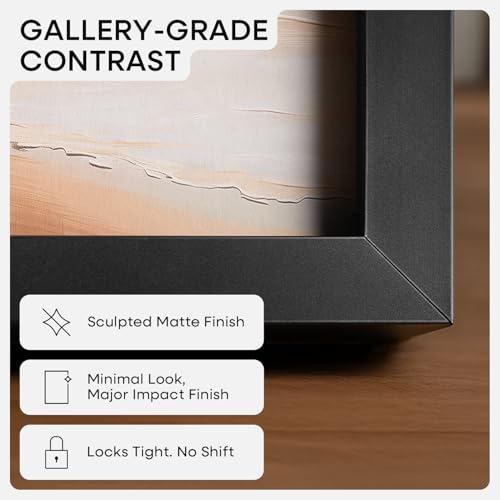 14x18 Black Picture Frame (3 Count)