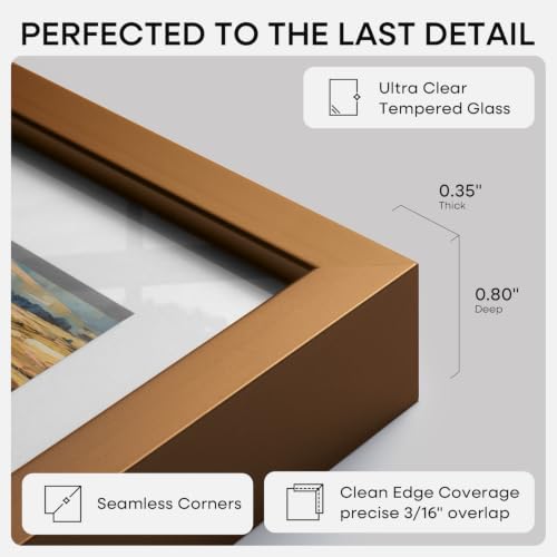 14x14 Bronze Picture Frame (3 Count)
