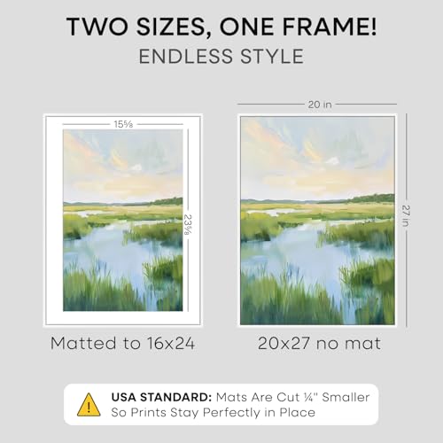 20x27 White Picture Frame