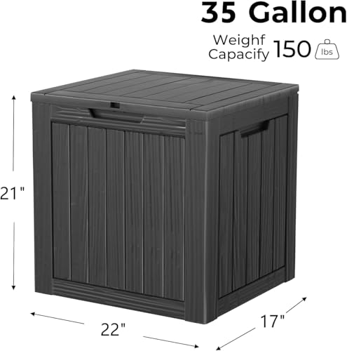 35 Gallon Outdoor Storage Box Waterproof