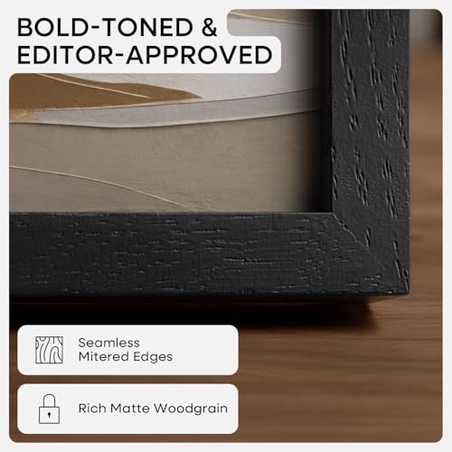 14x24 Black Oak Picture Frame
