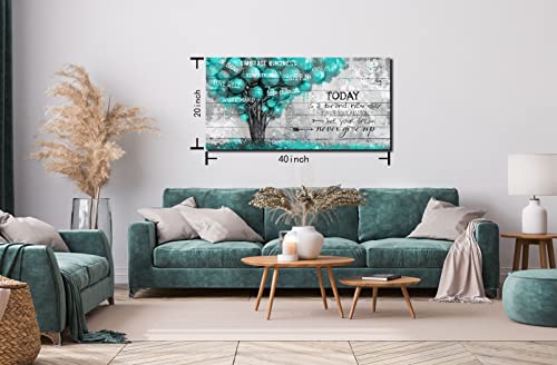 Teal Wall Decor For Office