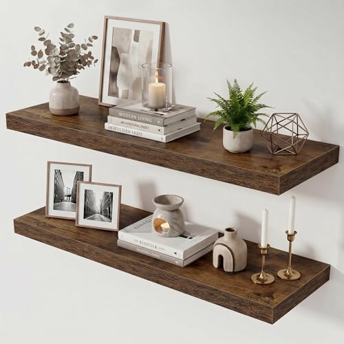 36 Inch Floating Shelves for Wall Set of 2