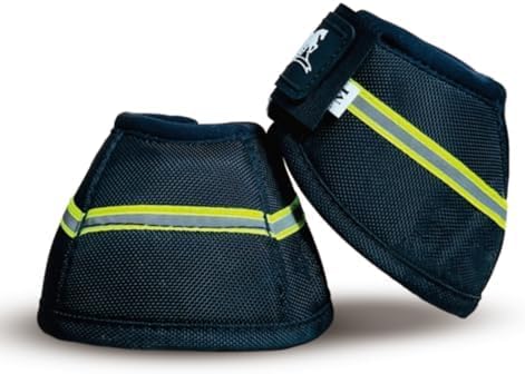 Bell Boots | Prevent Horses from Injury | Professional Bell Boots for Horses with Superb Protection, Durability, Comfort, Relaxable & Lightweight | Easily Remove mud & dust
