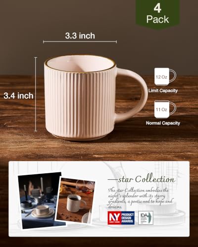 Coffee Mug Set of 4 (48 Count)
