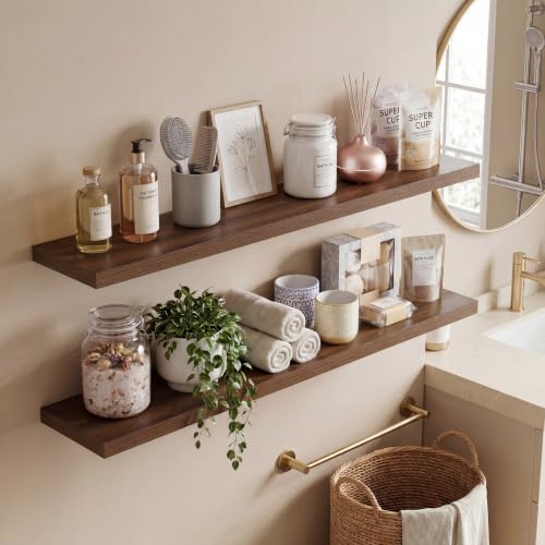 36" Floating Shelves 10 inch Deep (2 Count)