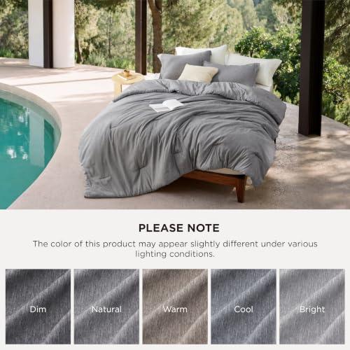 Grey King Size Comforter Set
