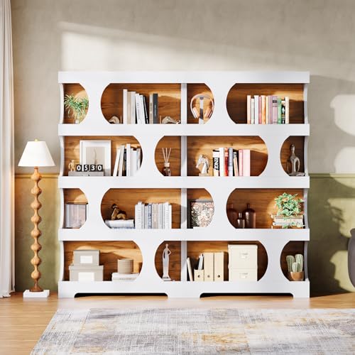 71" Tall Bookcase Set of 2