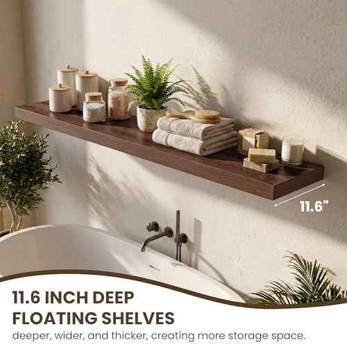 48 Inch Floating Shelves for Wall Set of 1