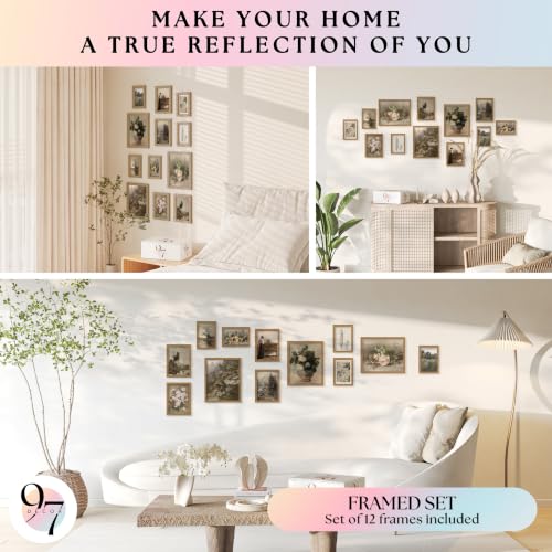 Vintage French Country Wall Art (12 Count)