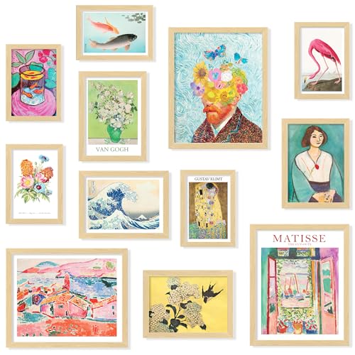 Eclectic FRAMED Wall Art (12 Count)