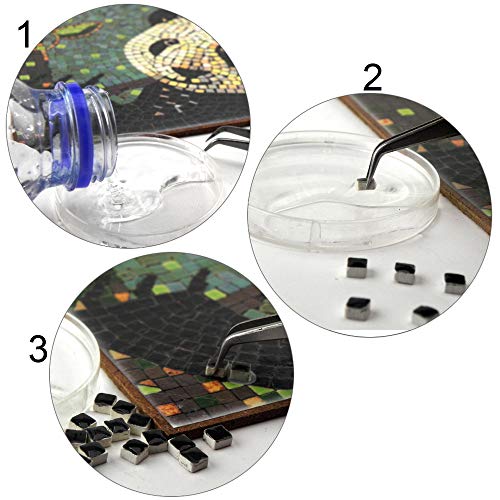 Handmade Mosaics Made Easy with Our Adult Mosaic Craft Kit (1500 Count)