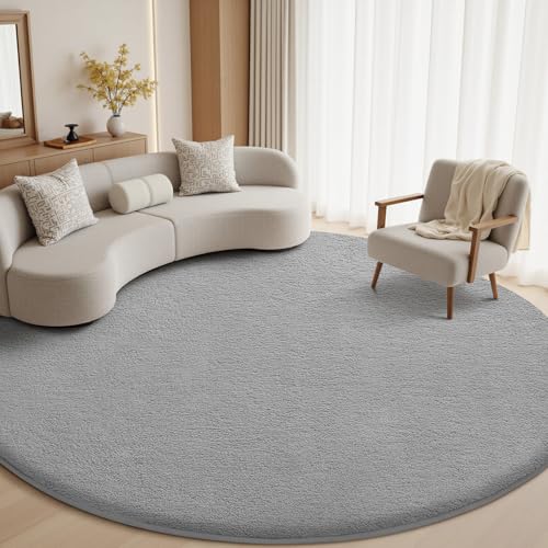 4ft Round Rugs for Bedroom Living Room (12.25 Sq Ft)