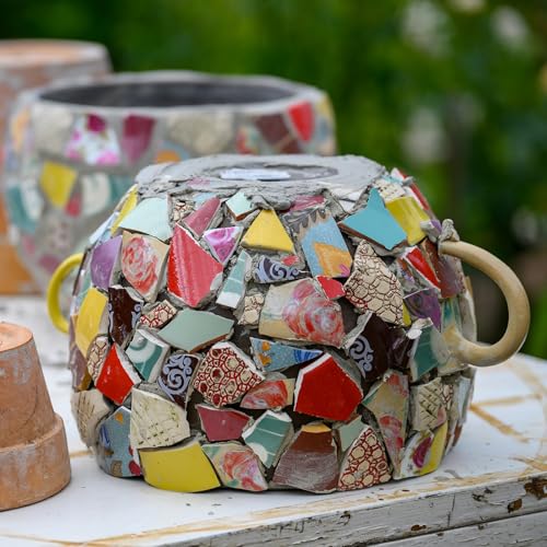 250g Ceramic Mosaic Tiles for Crafts Bulk (200 unidad)