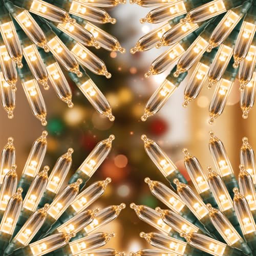 Warm White Battery 4 Pack Operated Christmas String Lights