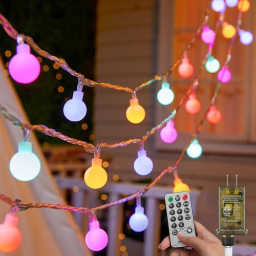 Pastel Globe Lights
