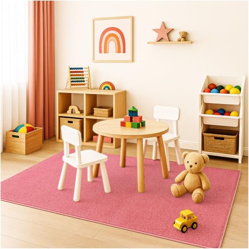 Soft & Colorful 10' x 10' Kids Classroom Area Rug